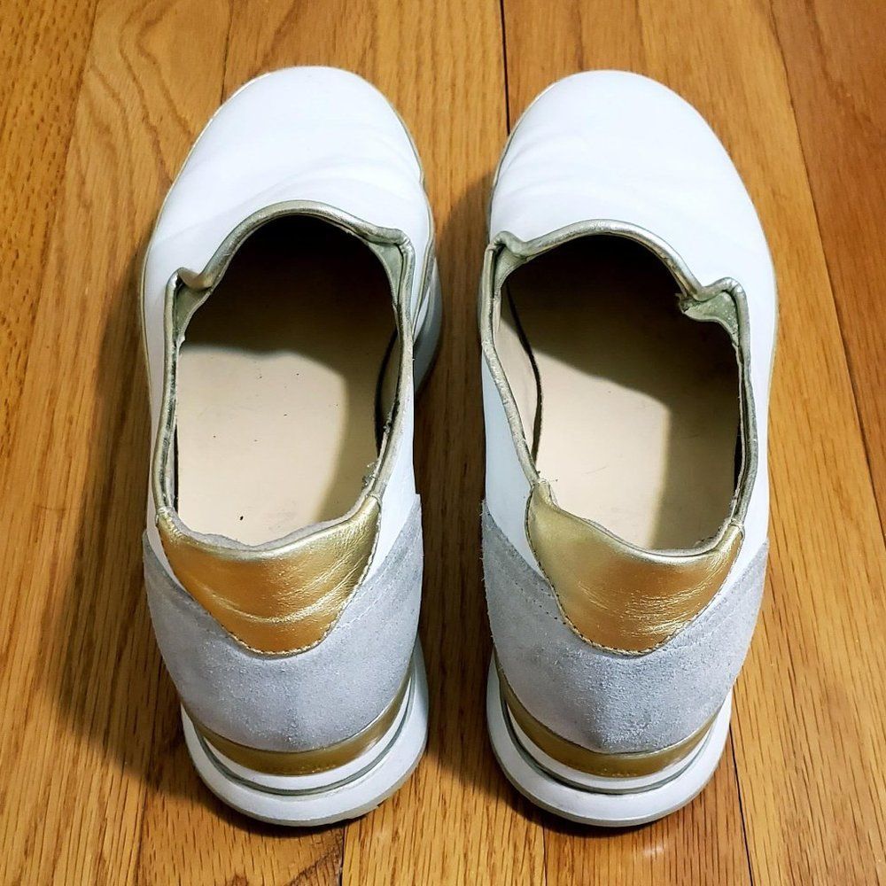 Hogan Gold Trim Sneakers - Picture 9 of 14